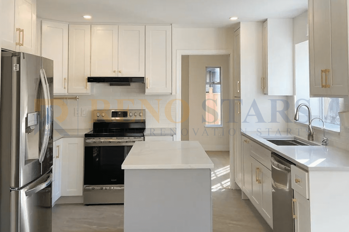 After Kitchen Renovation in Surrey - Bright and Open Kitchen Space