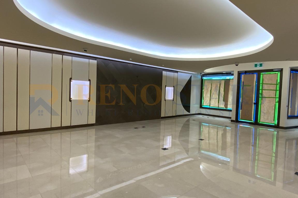 Comprehensive Commercial Renovation - Beauty Clinic Remodel in Vancouver-reception before